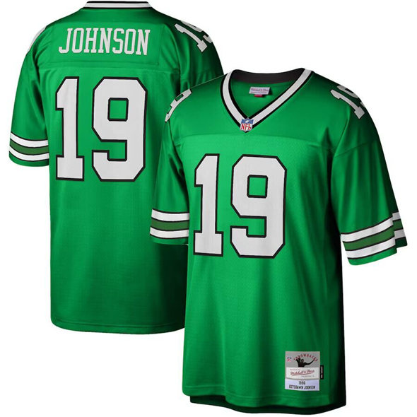 Men's New York Jets #19 Keyshawn Johnson Green Stitched Jersey