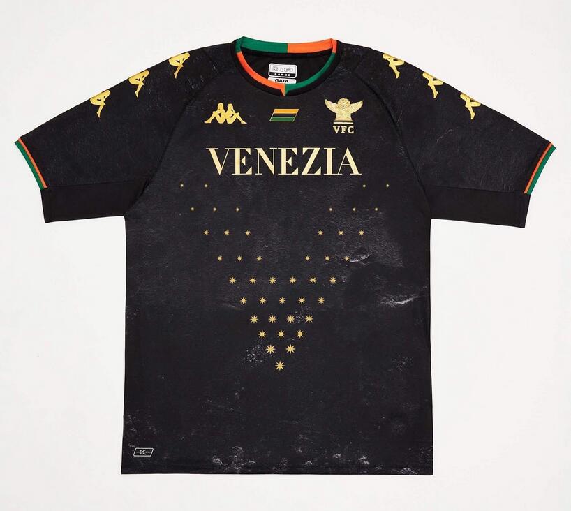 Men's Venezia FC 2021-22 Black Soccer Jersey