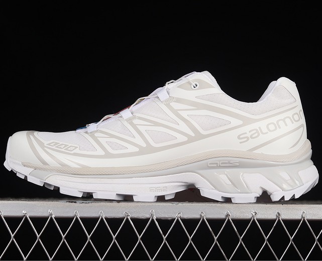 Unisex Salomon XT-6 White White Lunar Rock 412529-28