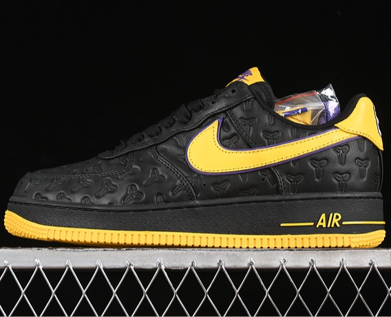 Men's Air Force 1 Low Retro OS KB P Black/Varsity Maize/Varsity Purple HV5122-001