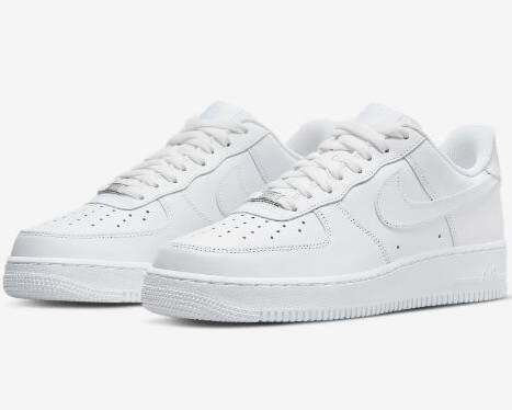 Unisex Air Force 1 Low White Sneaker 0376