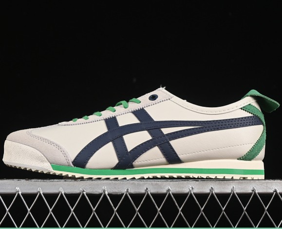 ONITSUKA TIGER MEXICO 66 SD WHITE GREY GREEN BLUE 1183B301-200