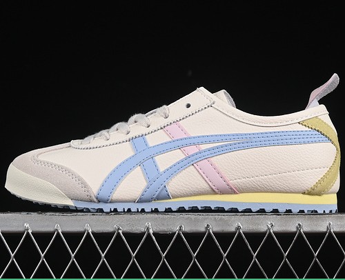 ONITSUKA TIGER MEXICO 66 CREAM MIST BLUE YELLOW PINK 1183B771-116