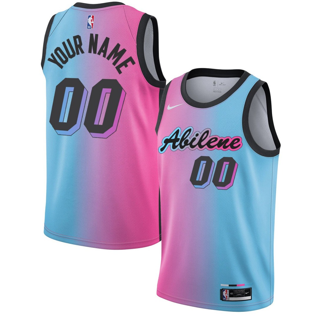Abilene Basketball Custom Jersey - All Stitched
