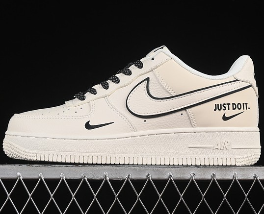 AIR FORCE 1 07 LOW JUSTDOIT BEIGE BLACK CS5288-012