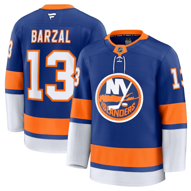 Men's New York Islanders #71 Juuso Parssinen Royal 2024-25 Home Stitched Hockey Jersey